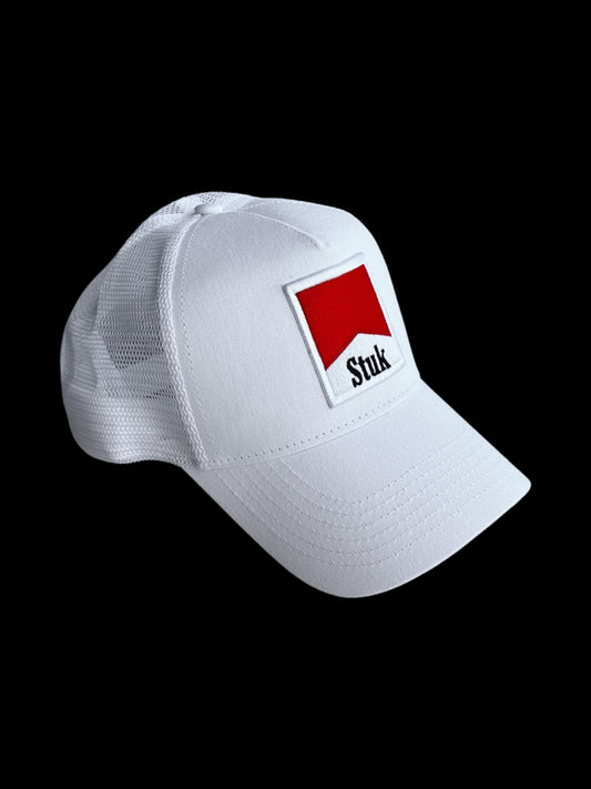 Stuk Trucker Caps // White