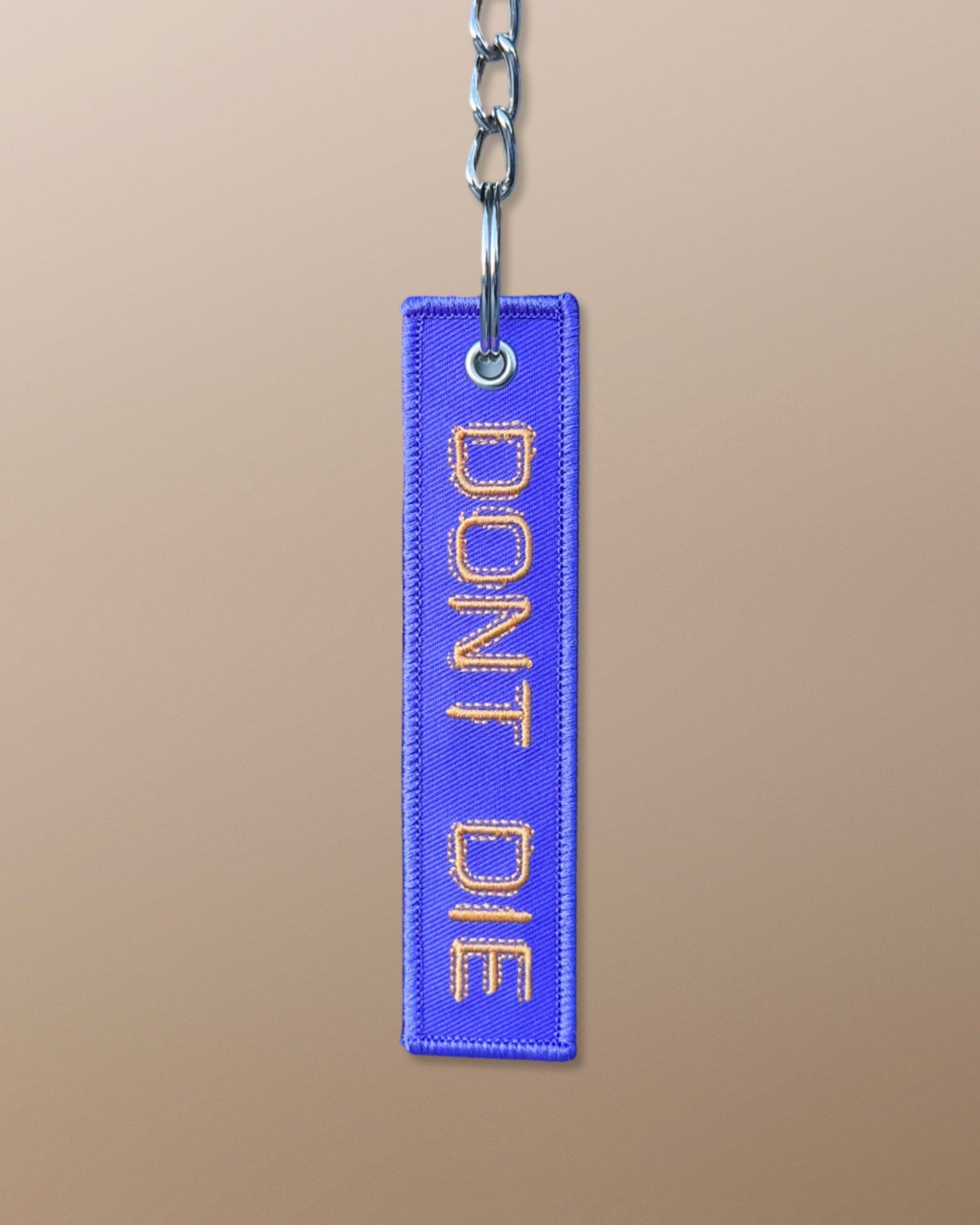 Keychain Purple Yellow