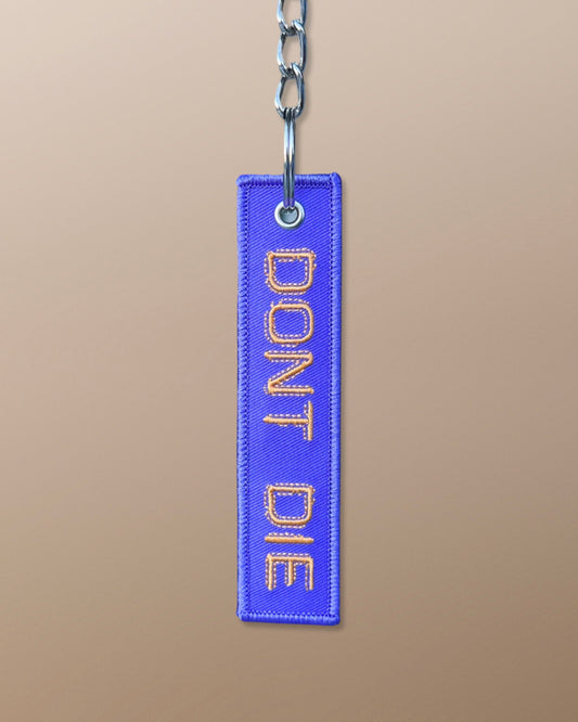 Keychain Purple Yellow