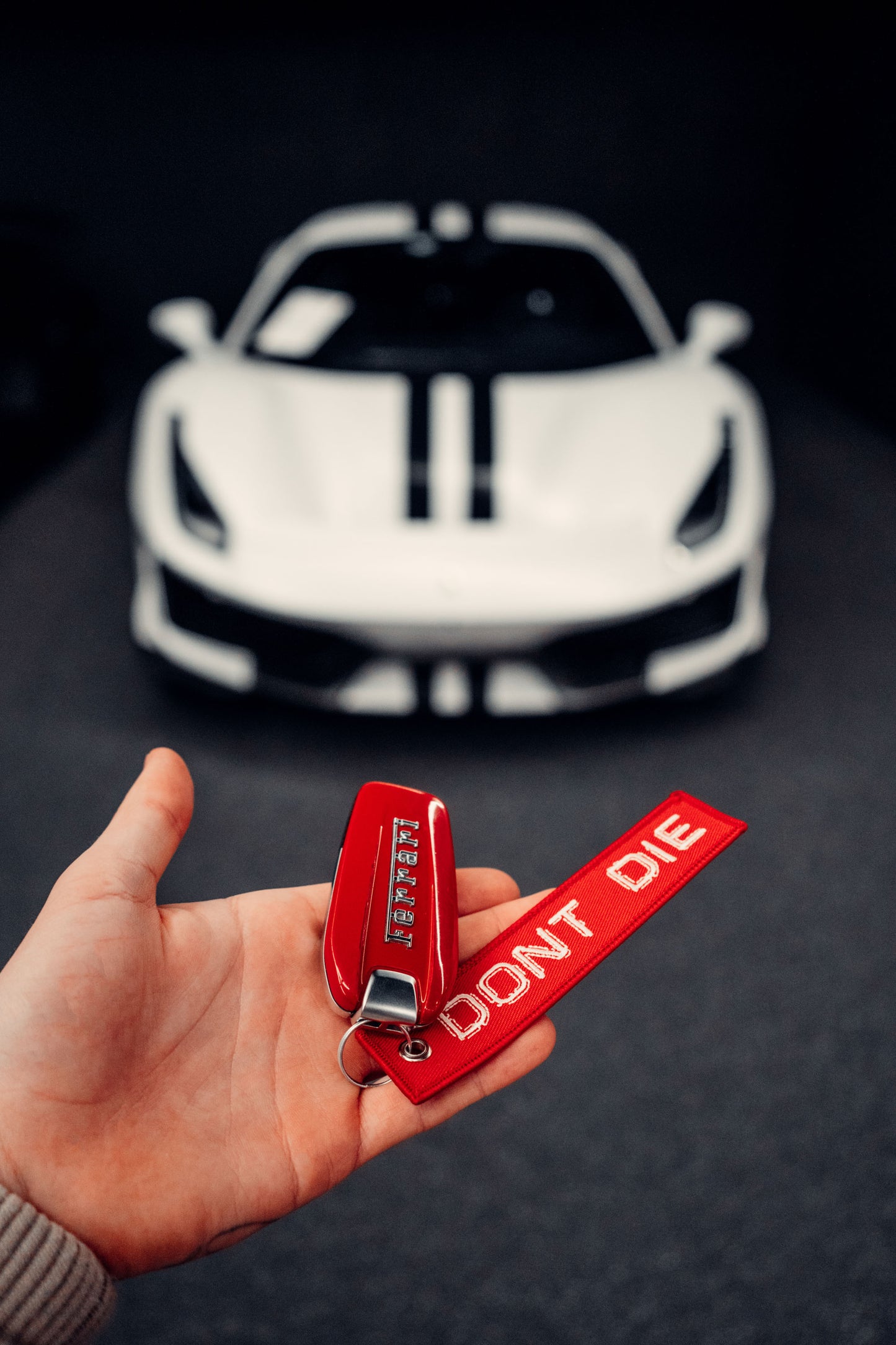 Keychain Rosso Corsa Red
