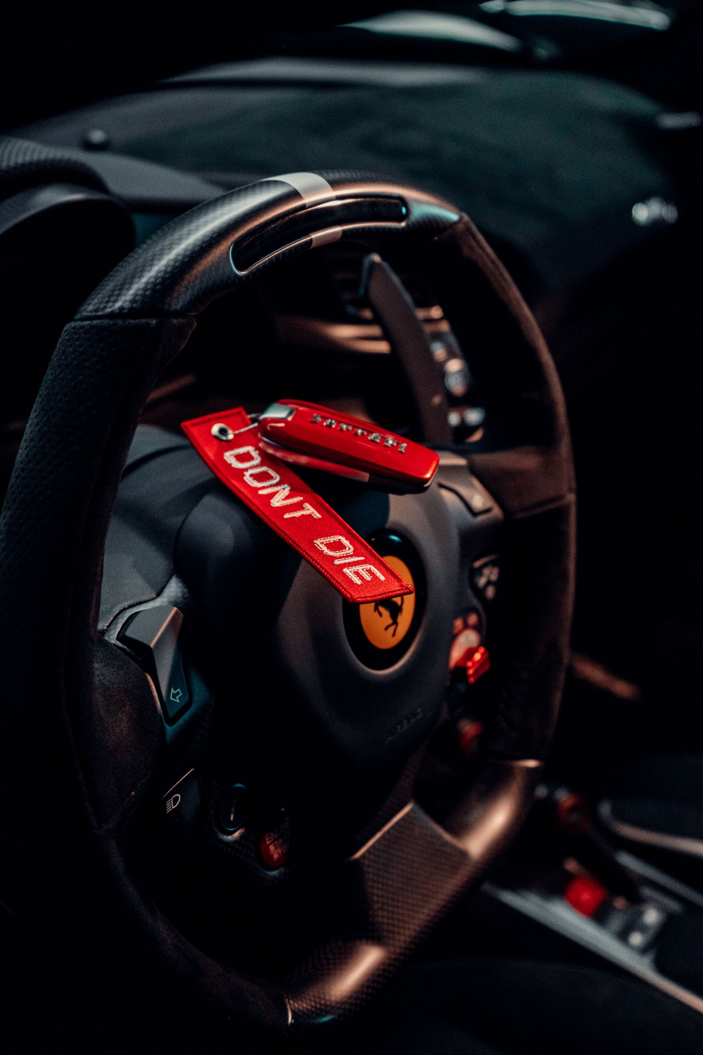 Keychain Rosso Corsa Red