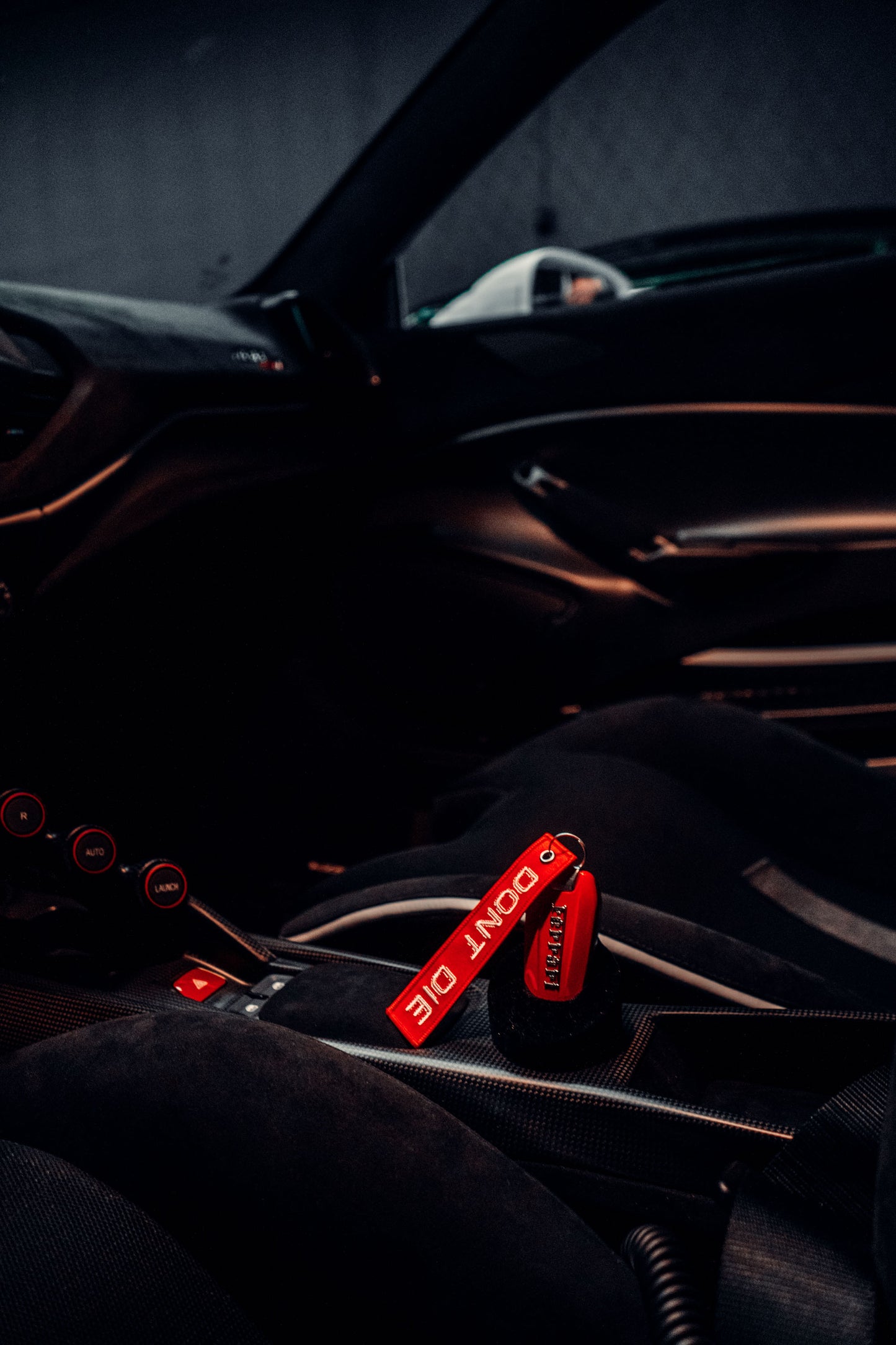 Keychain Rosso Corsa Red