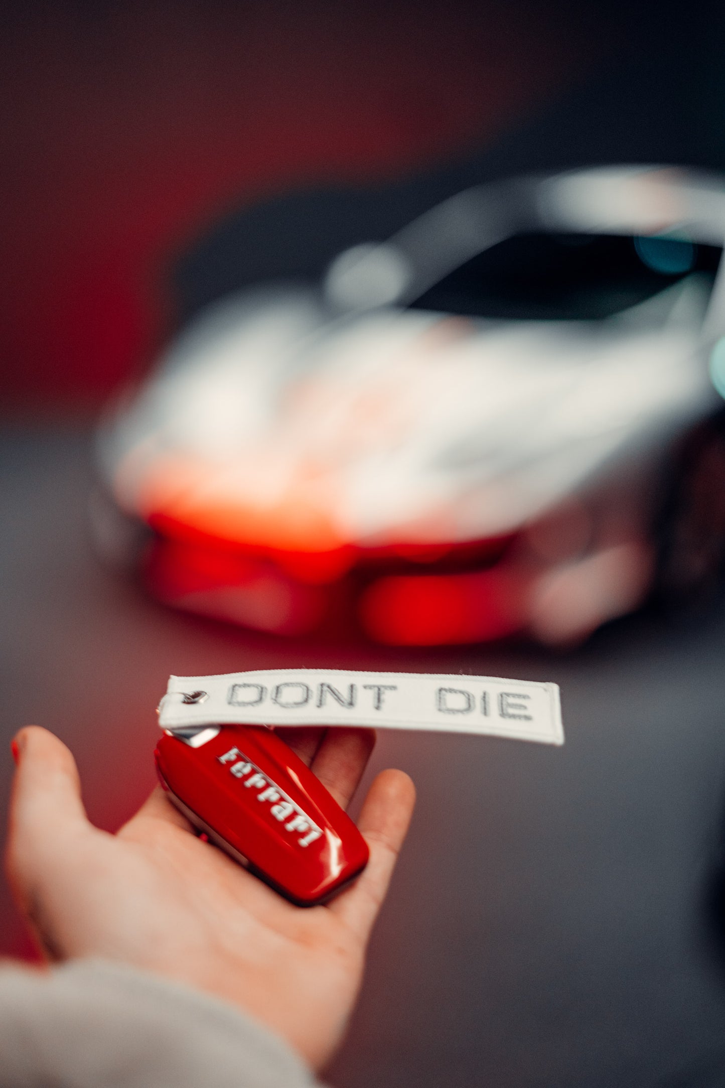Keychain Arctic White