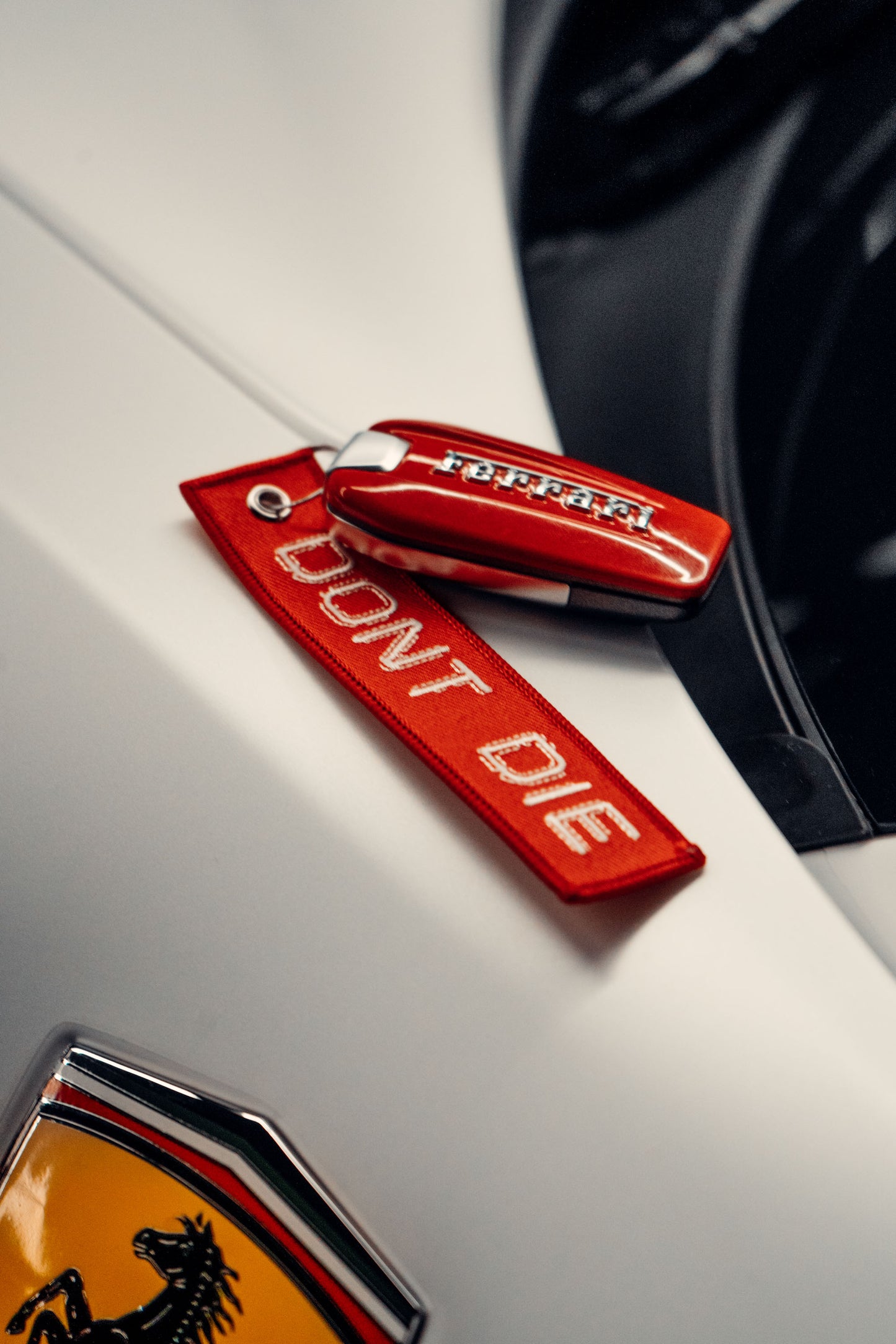 Keychain Rosso Corsa Red